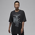 NIKE公式】ジョーダン ウィメンズ オーバーサイズド グラフィック Tシャツ.オンラインストア (通販サイト)